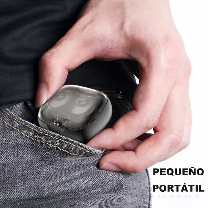 Audífonos Inalámbricos Con Bluetooth Resistentes Al Agua Negros