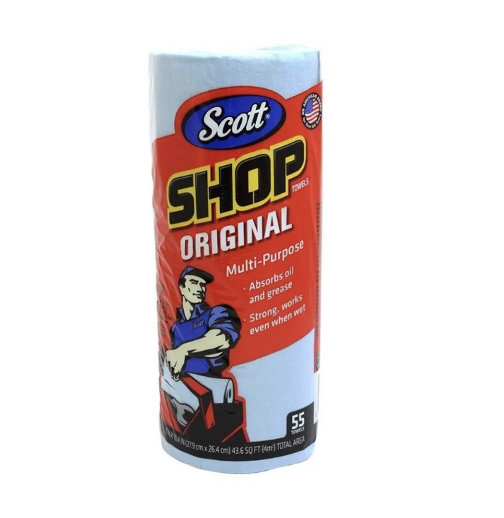 Toallas Scott Shop multiusos absorbente 3 rollos 