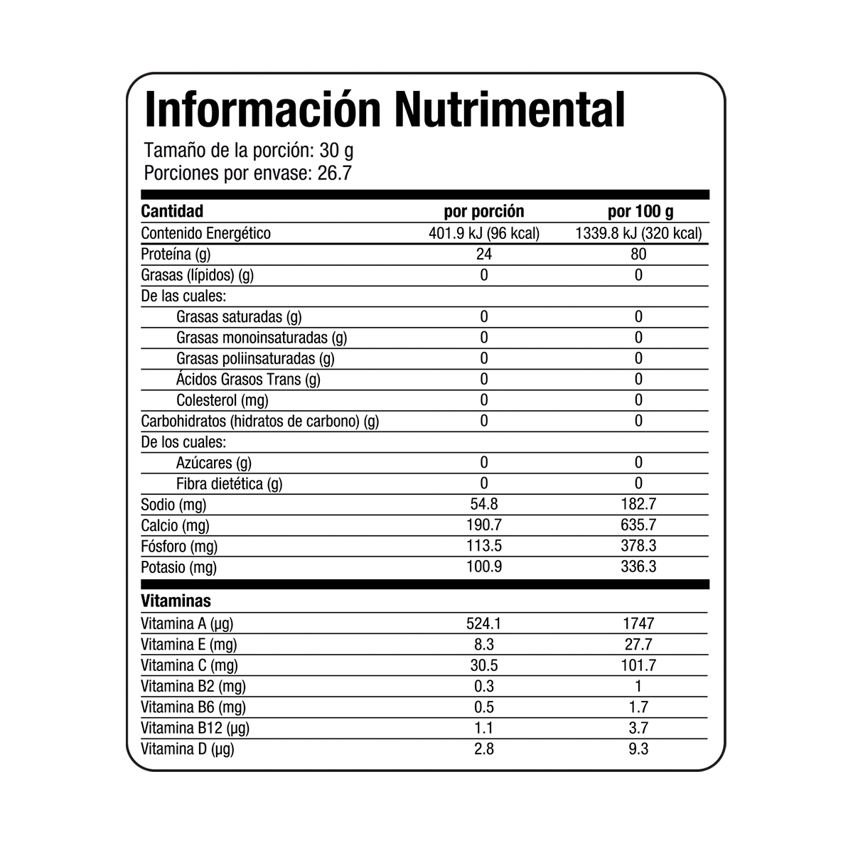 PROTEÍNA EVOLUTION DE SUERO DE LECHE WP100 WHEY PROTEIN 800 G SABOR NATURAL
