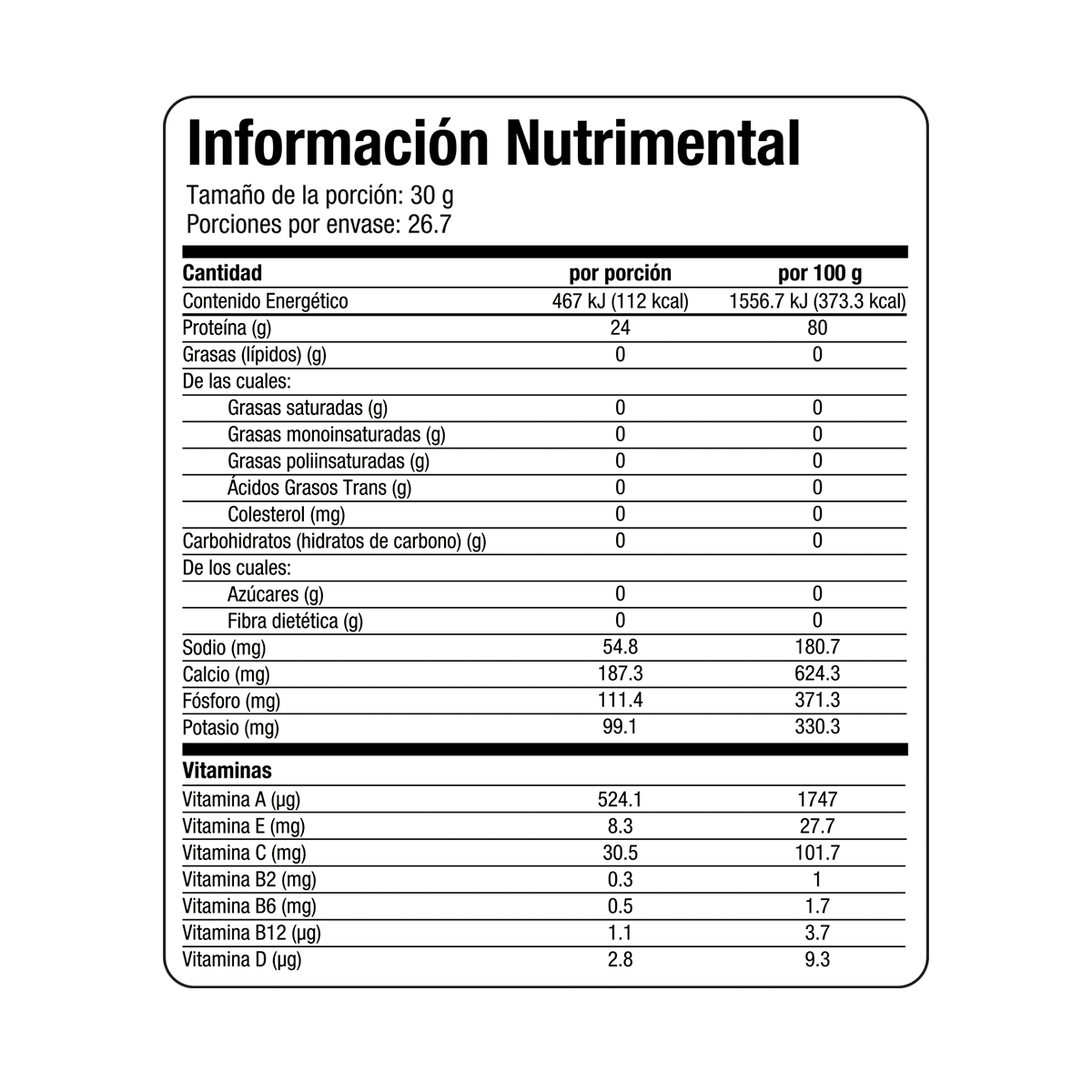 Proteína de Suero de Leche Evolution WP100 Whey Protein 800 g Sabor Vainilla