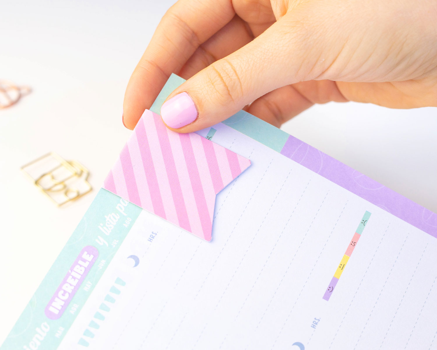 Agenda Semanal The Yellow Clip Pasta Dura