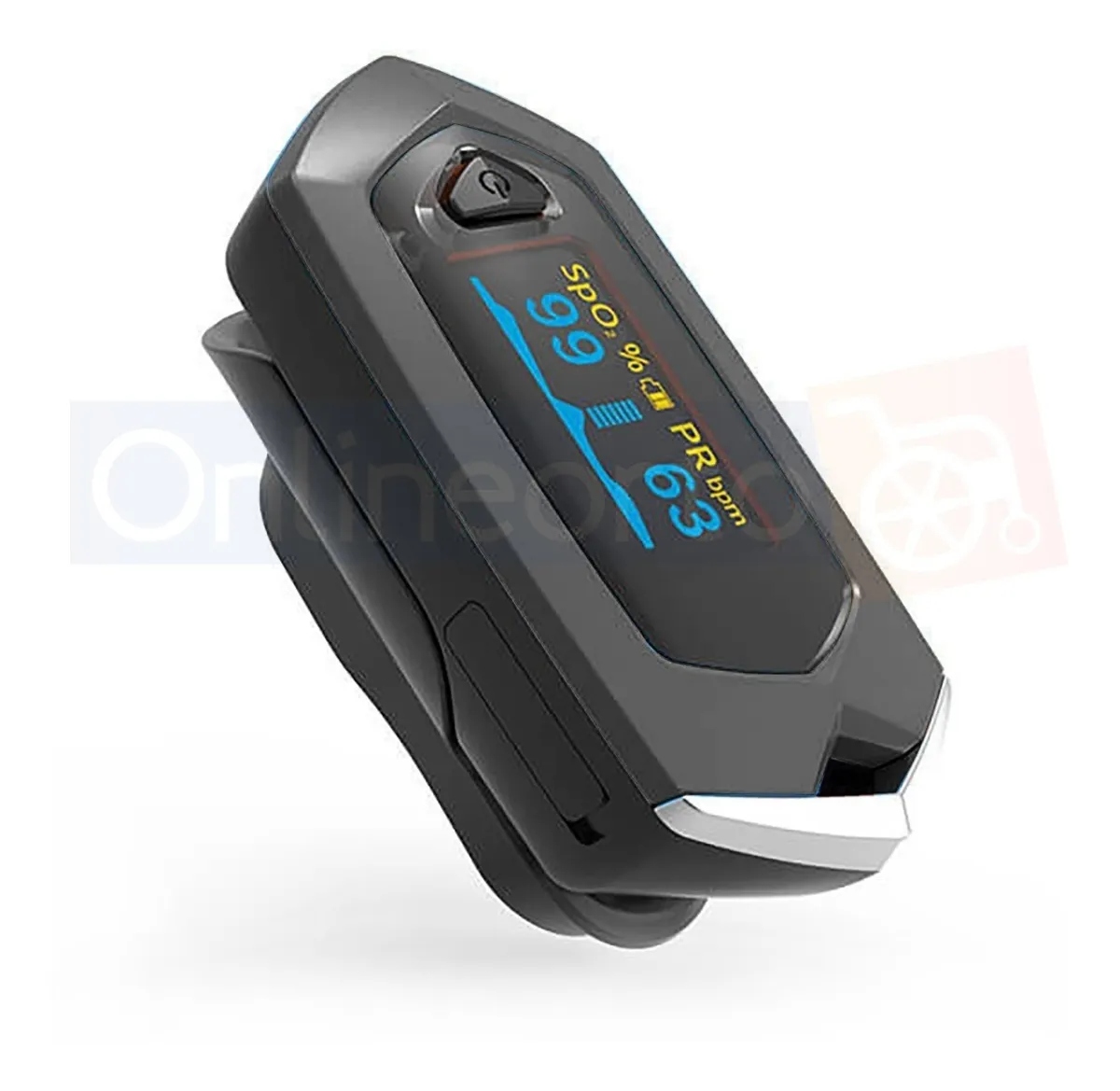 Oxímetro Digital Pulso Dedo Mediglob Ng100 Recargable Usb