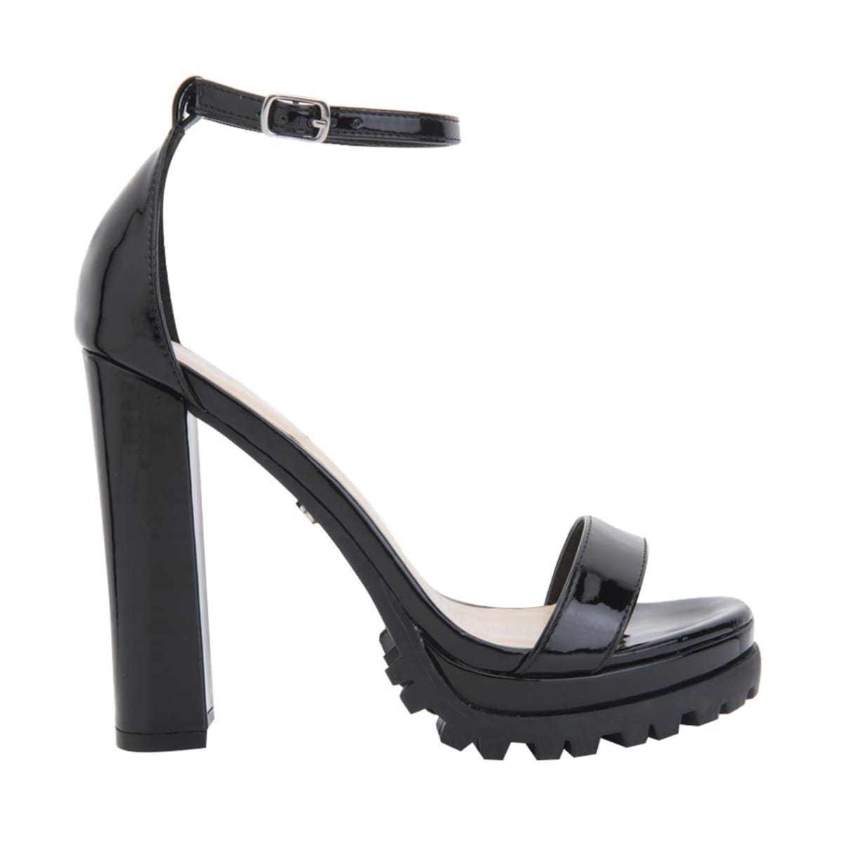 Sandalia de vestir Belinda Peregrin, color negro, de tacón alto, mod. 1017996