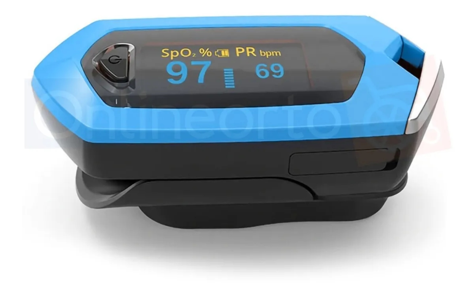 Oxímetro Digital Pulso Dedo Mediglob Az100 Recargable Usb