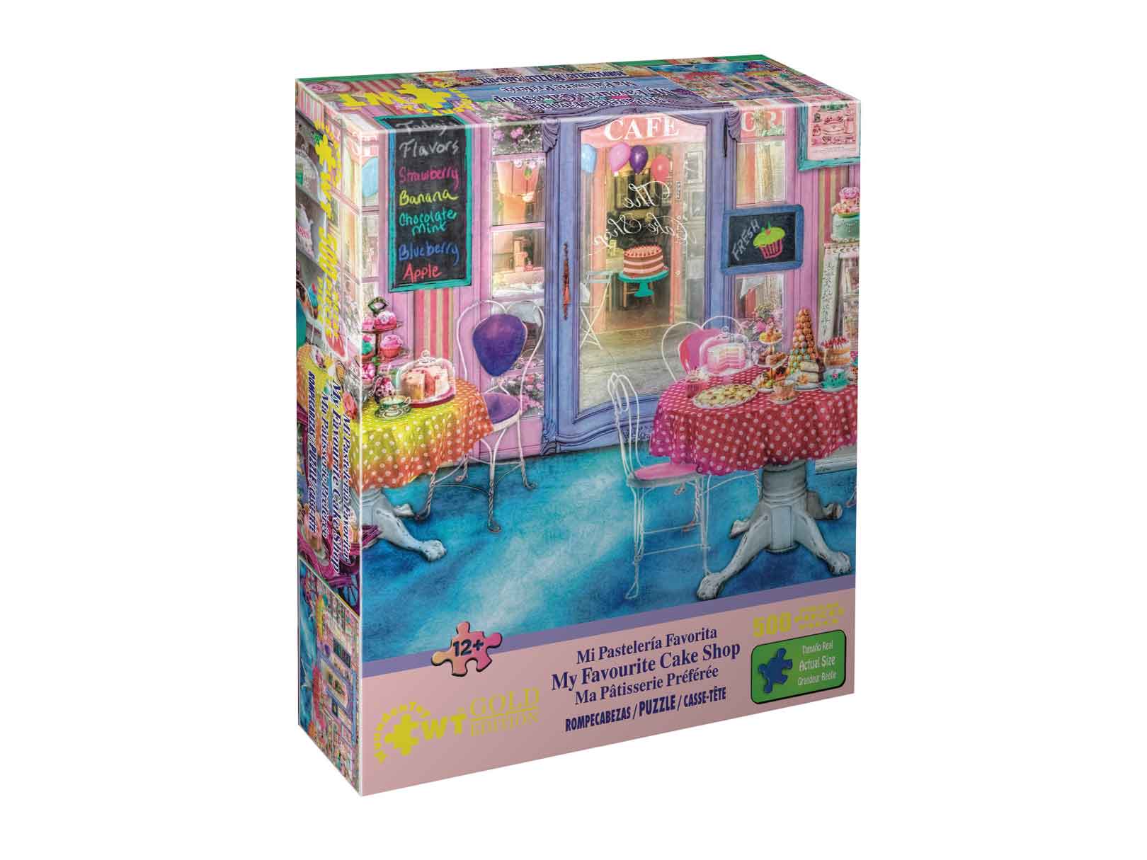 Rompecabezas WuundenToy 500 Piezas, Mi Pastelería Favorita, Puzzles para Adultos, Niños y Adolescentes, Calidad Premium, Perfecto para Adorno de Interiores, Ideal para Regalo