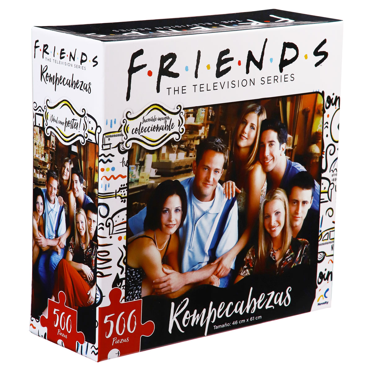Rompecabezas de Colección Friends 500 Piezas Novelty