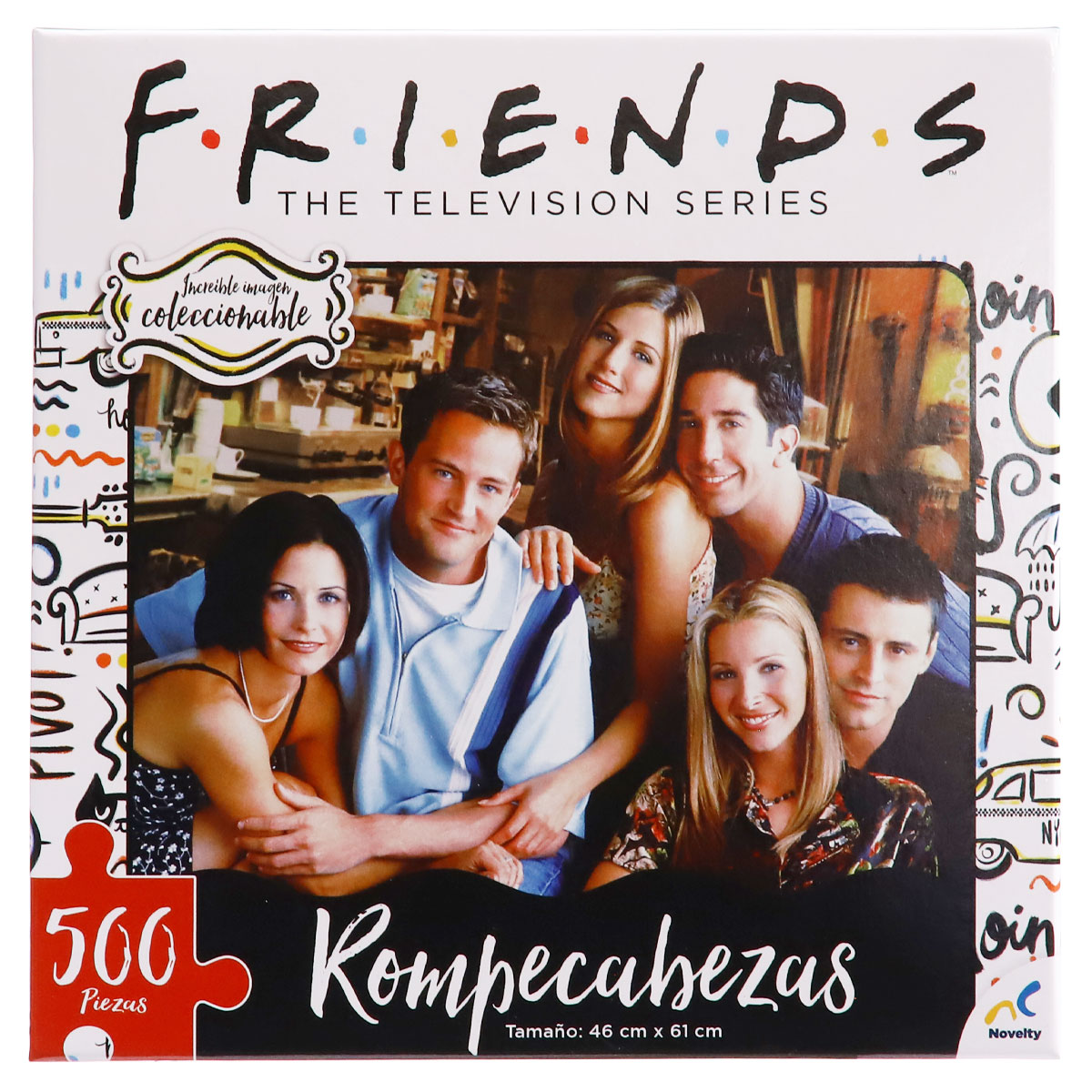 Rompecabezas de Colección Friends 500 Piezas Novelty