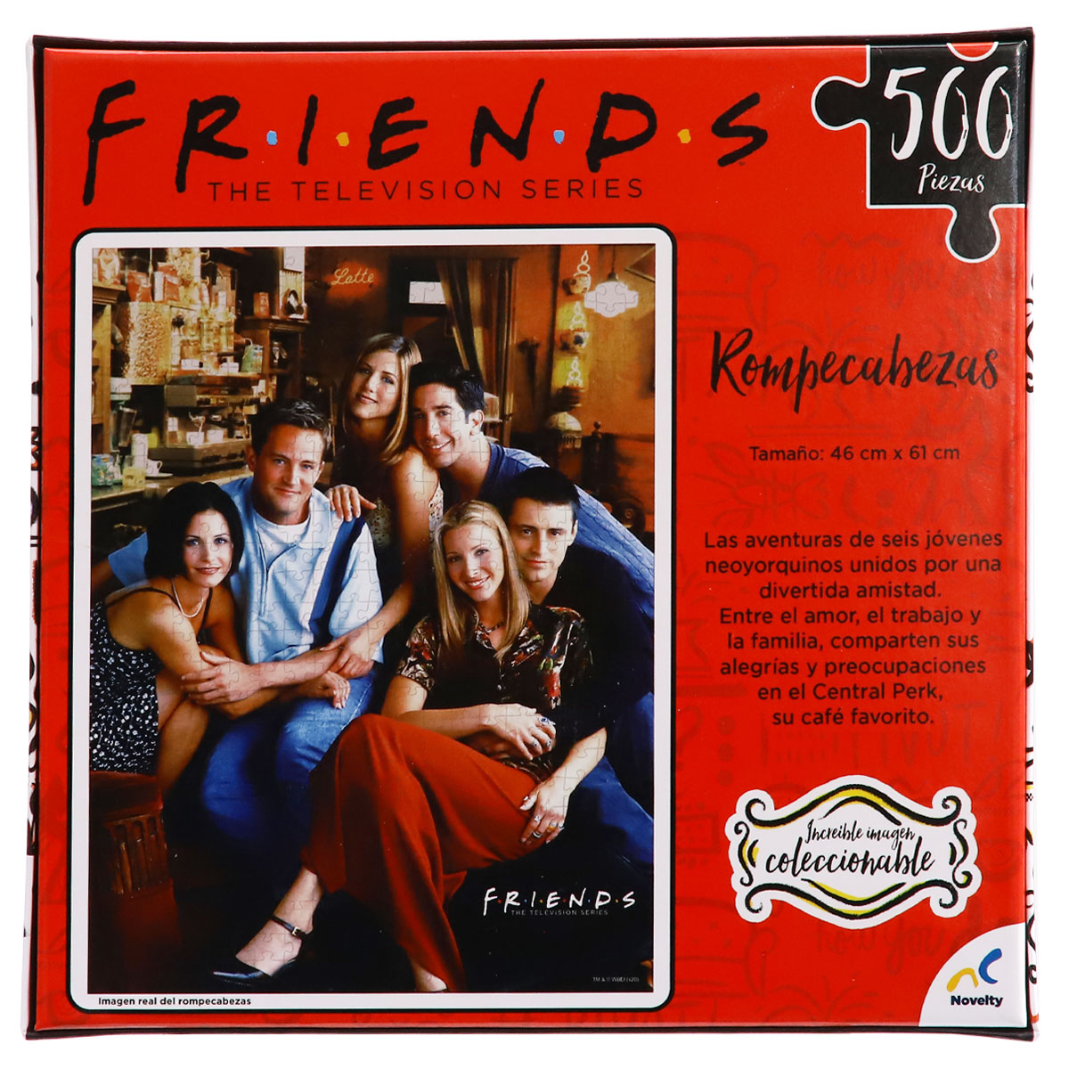 Rompecabezas de Colección Friends 500 Piezas Novelty