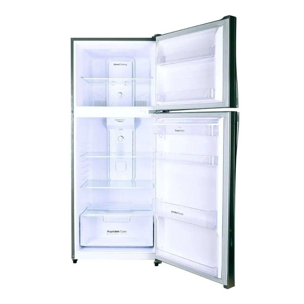 Refrigerador 16 pies top mount c/dispensador silver marca winia