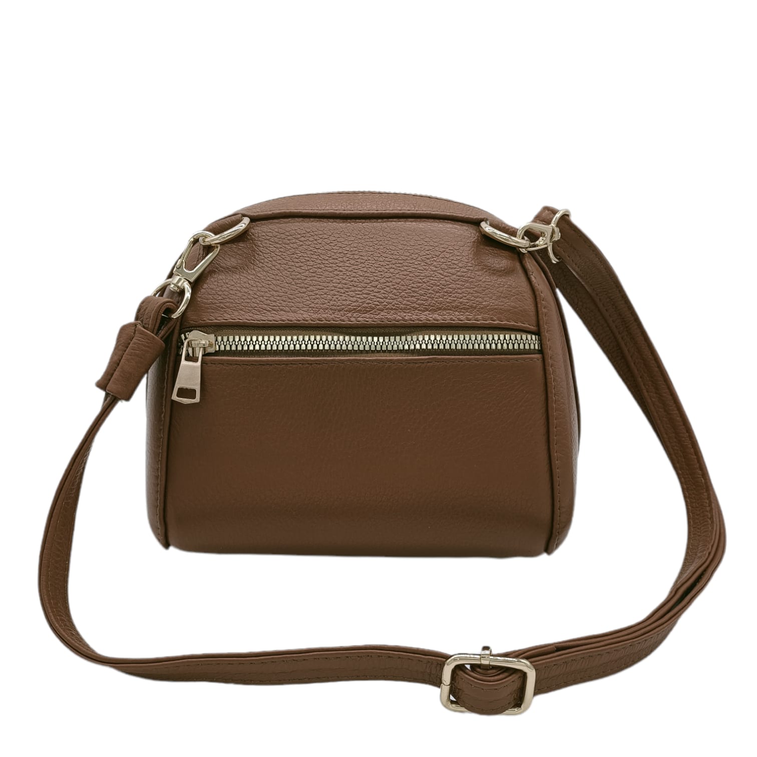 Bolso Moda Pequeño Café 100 % Piel Calidad Exportación