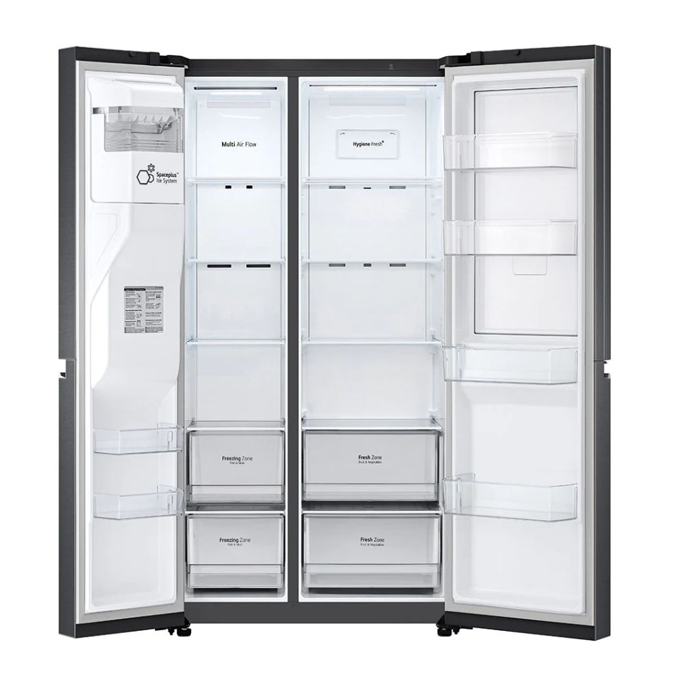 Refrigerador 27" side by side inverter door in door marca lg