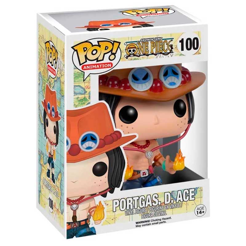 Funko Pop Portgas D Ace #100 One Piece Anime Original