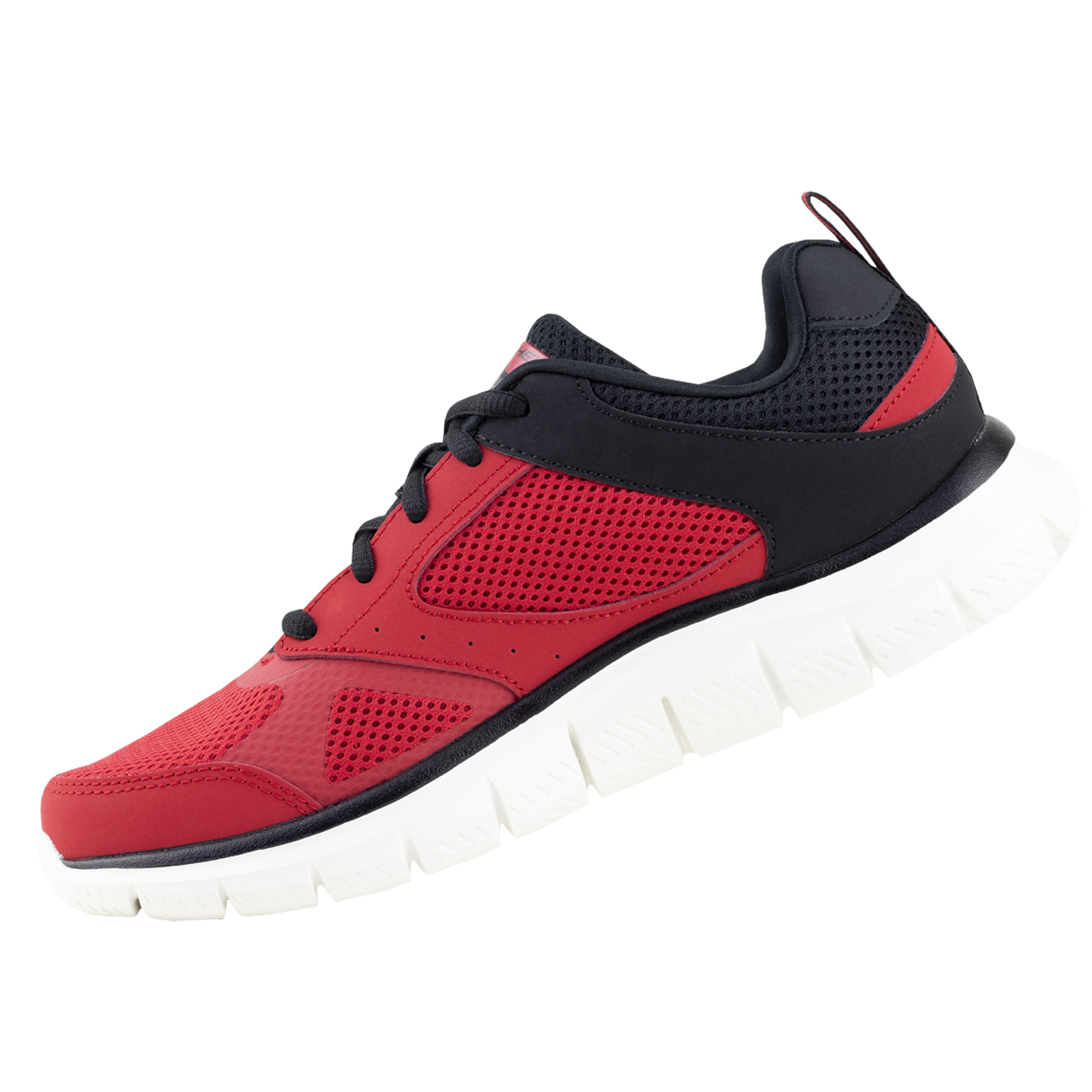 TENIS SKECHERS SPORT 232398 ROJO HOMBRE ORIGINAL MEMORY FOAM