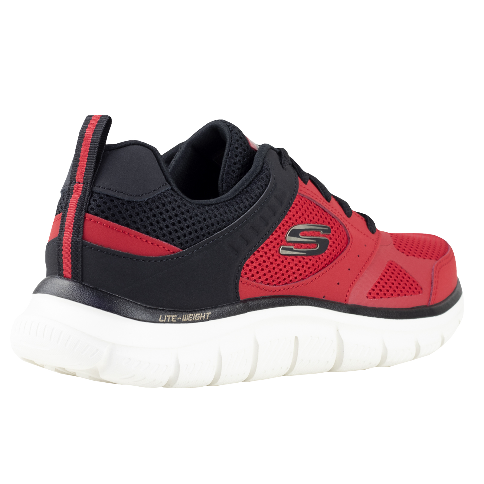 TENIS SKECHERS SPORT 232398 ROJO HOMBRE ORIGINAL MEMORY FOAM