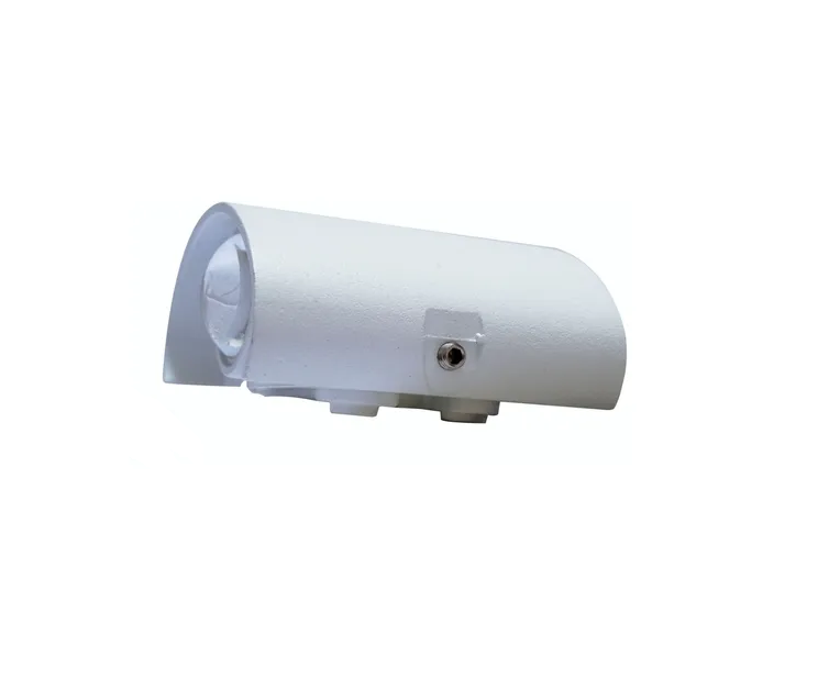 Arbotante Muro Led 6w Blanco Luz Calida Exterior Arcob2 