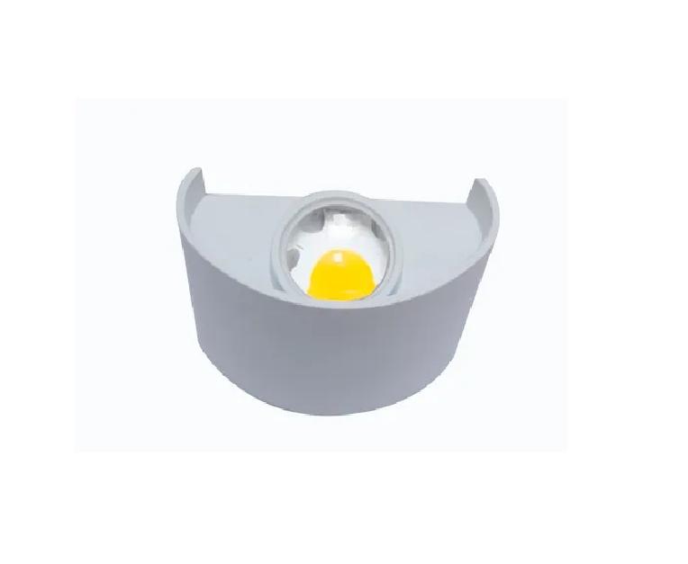 Arbotante Muro Led 6w Blanco Luz Calida Exterior Arcob2 