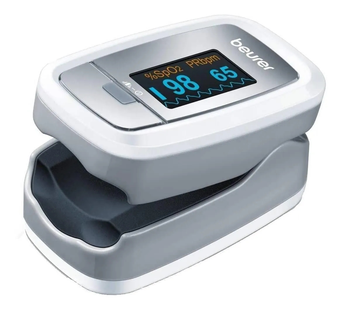 Oxímetro Monitor De Pulso Cardiaco Para Dedo Beurer Po 30