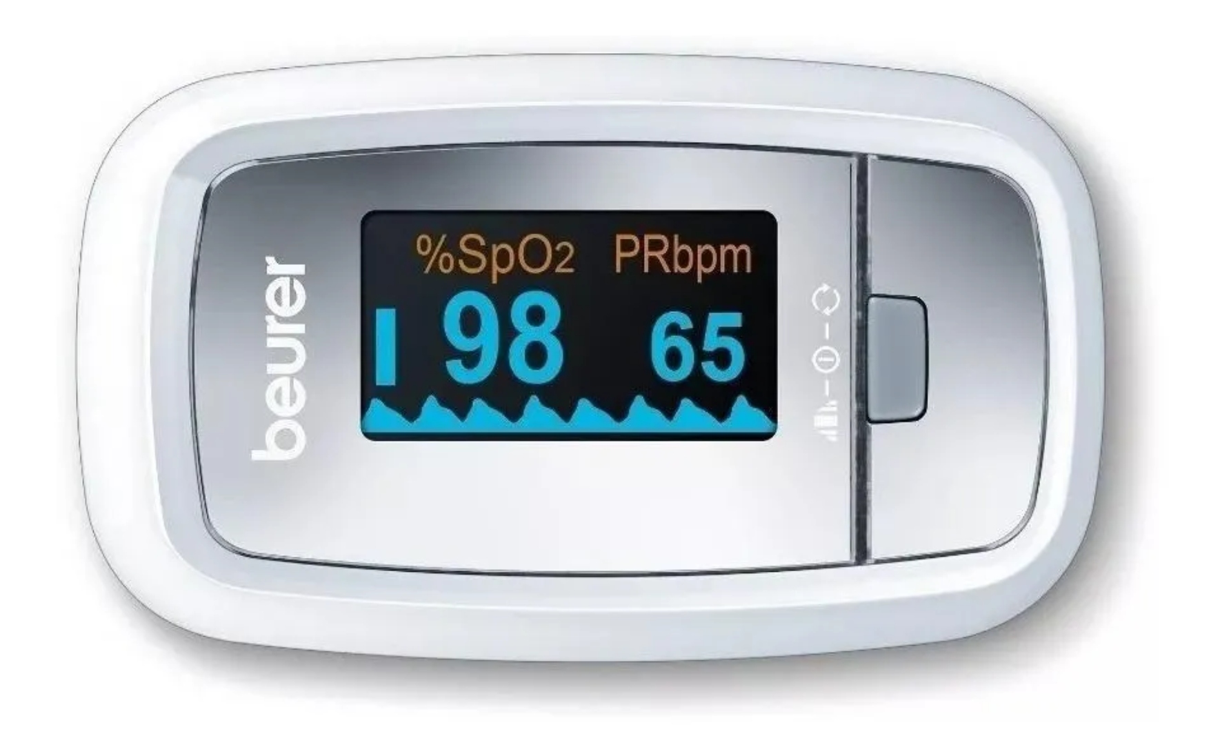 Oxímetro Monitor De Pulso Cardiaco Para Dedo Beurer Po 30