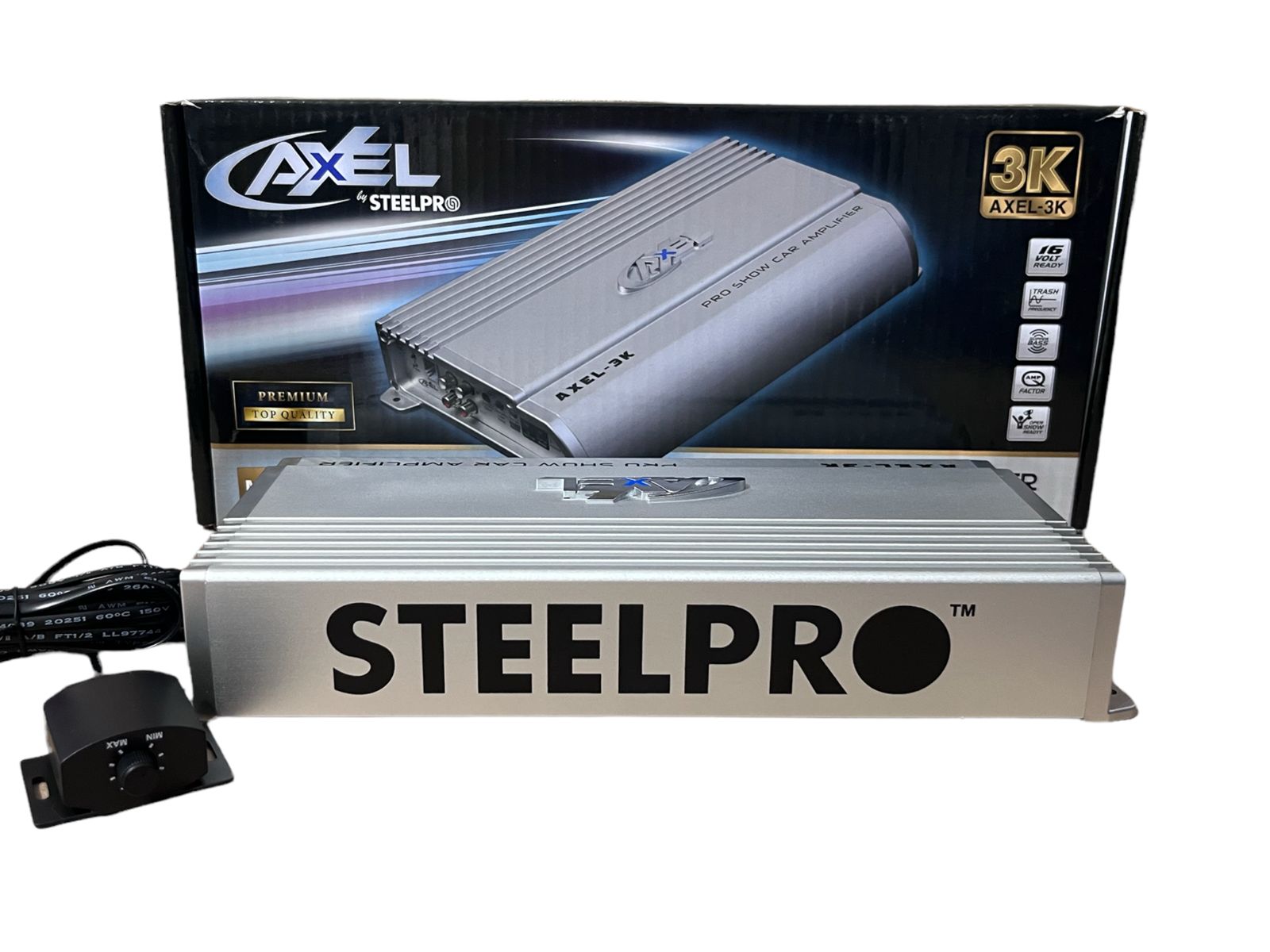 Amplificador clase D steelpro axel-3k 3000w 