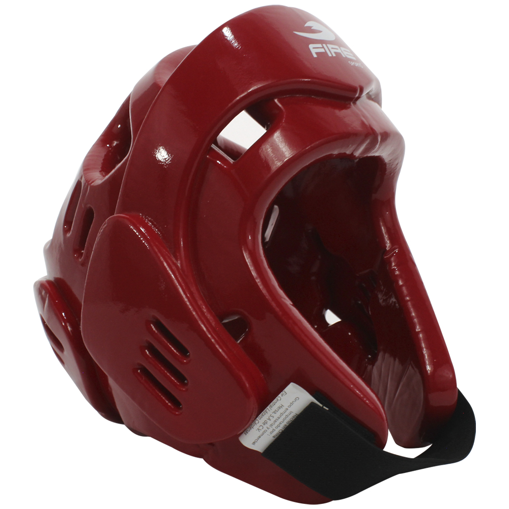 Careta Abierta para Taekwondo/Karate Fire Sports Rojo