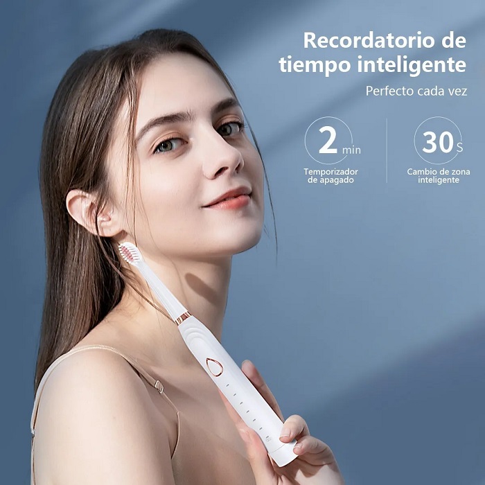 Cepillo De Dientes Eléctrico Y Cepillo De Limpieza 3 En 1