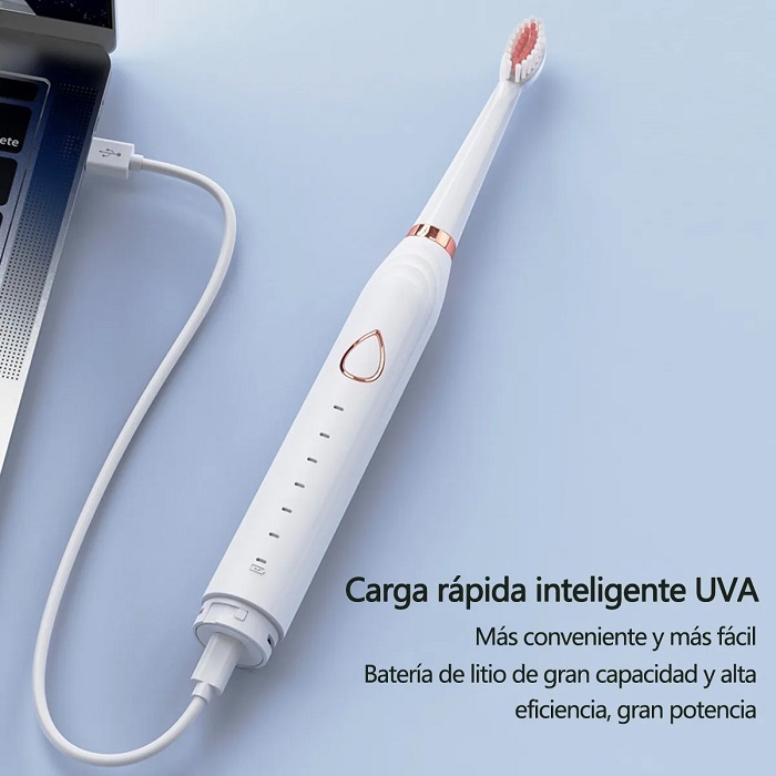 Cepillo De Dientes Eléctrico Y Cepillo De Limpieza 3 En 1