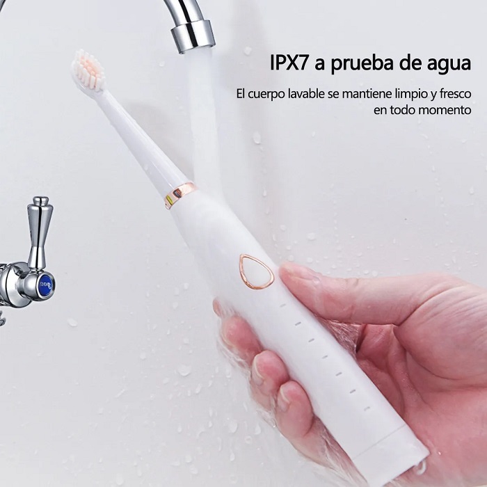 Cepillo De Dientes Eléctrico Y Cepillo De Limpieza 3 En 1