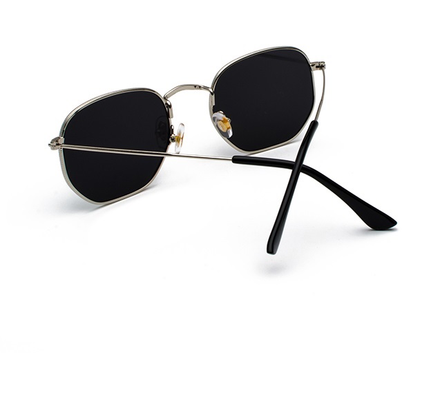 Lentes De Sol Estilo Clásico Cooper Geométrico Casual PLATEADO Unisex Polarizado Uv400 ENKY