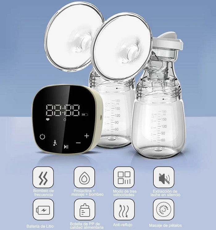 Bomba Extractor De Leche Materna Bilateral