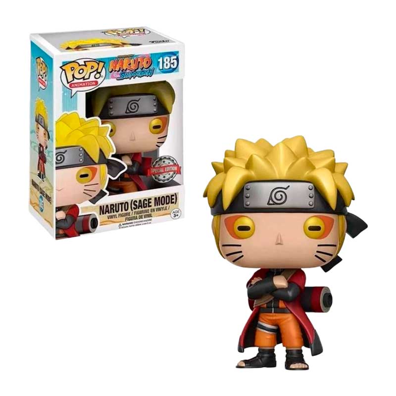 Funko Pop Naruto Modo Sabio #185 Shippuden Anime Original Ninja