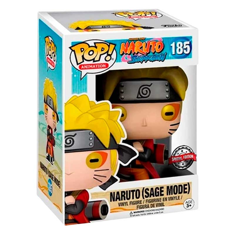 Funko Pop Naruto Modo Sabio #185 Shippuden Anime Original Ninja