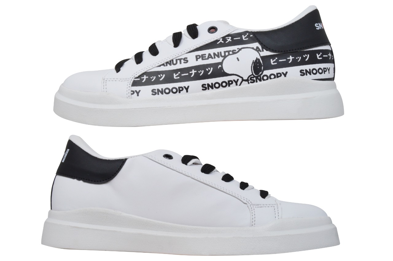 Tenis Sneakers Snoopy Peanuts para caballero PN-S1001-02EG