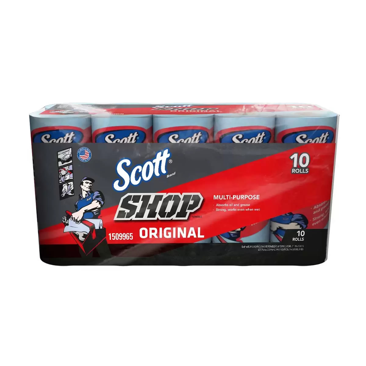 10 Rollos De Toallas Mutiusos Scott Shop 1509965 CST