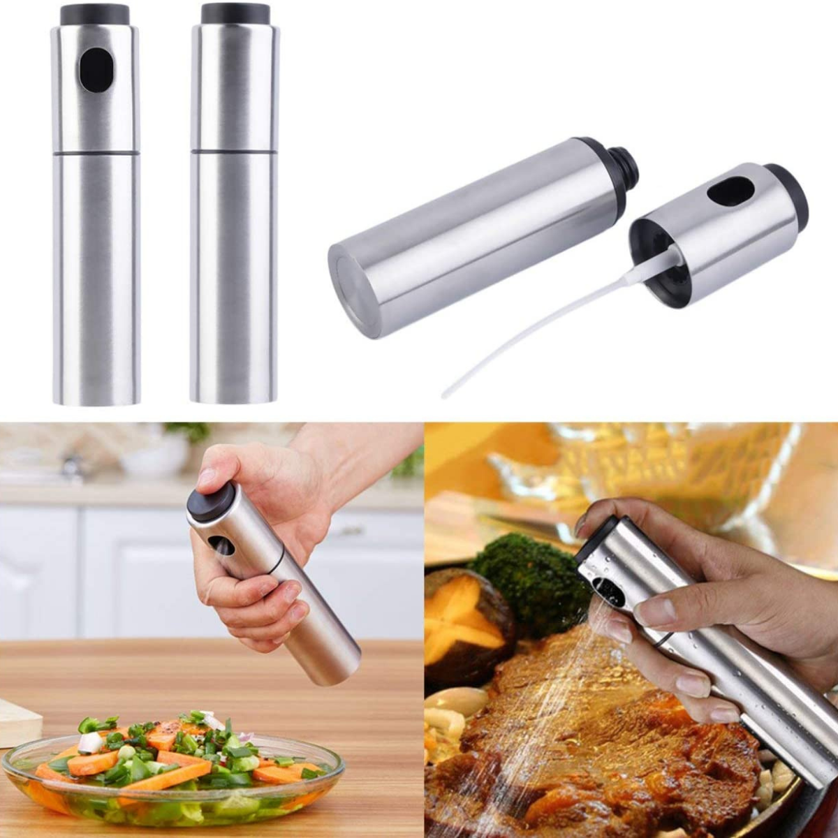 Rociador de Aceite de Oliva - Peppydami - Inoxidable