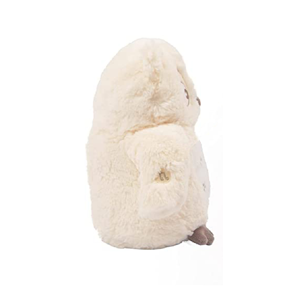 Búho De Peluche Con Iluminación Muñeco Canción Cuna Musical Ultra Suave 25 cm Alto 