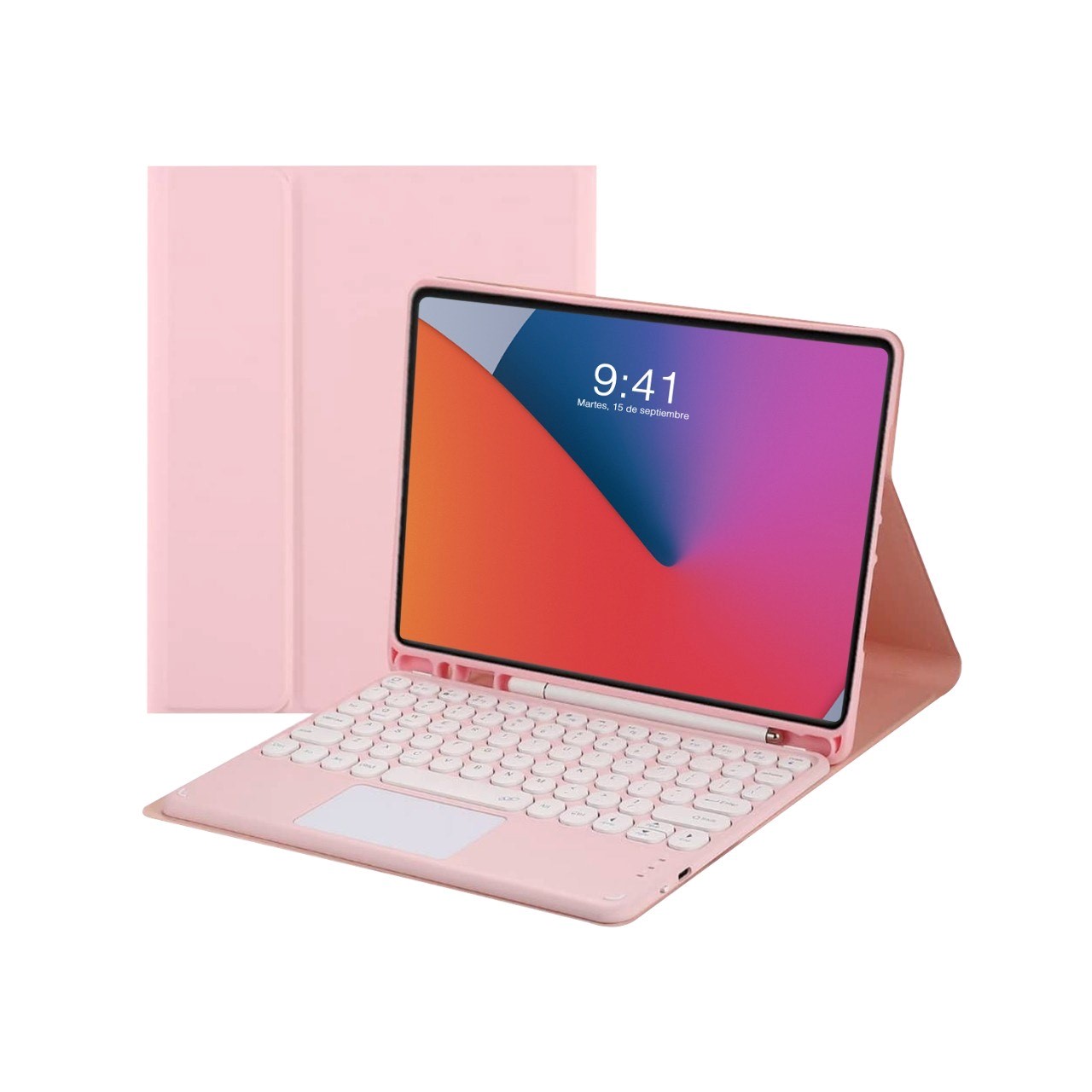 Funda FORWARD con teclado para IPAD 10.2 / 10.5 Rosa