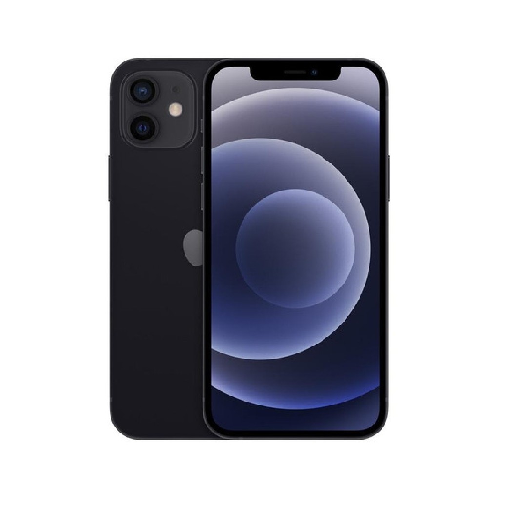 Celular Reacondicionado Apple 12 64gb Negro Grado A + Cargador Portatil Blanco