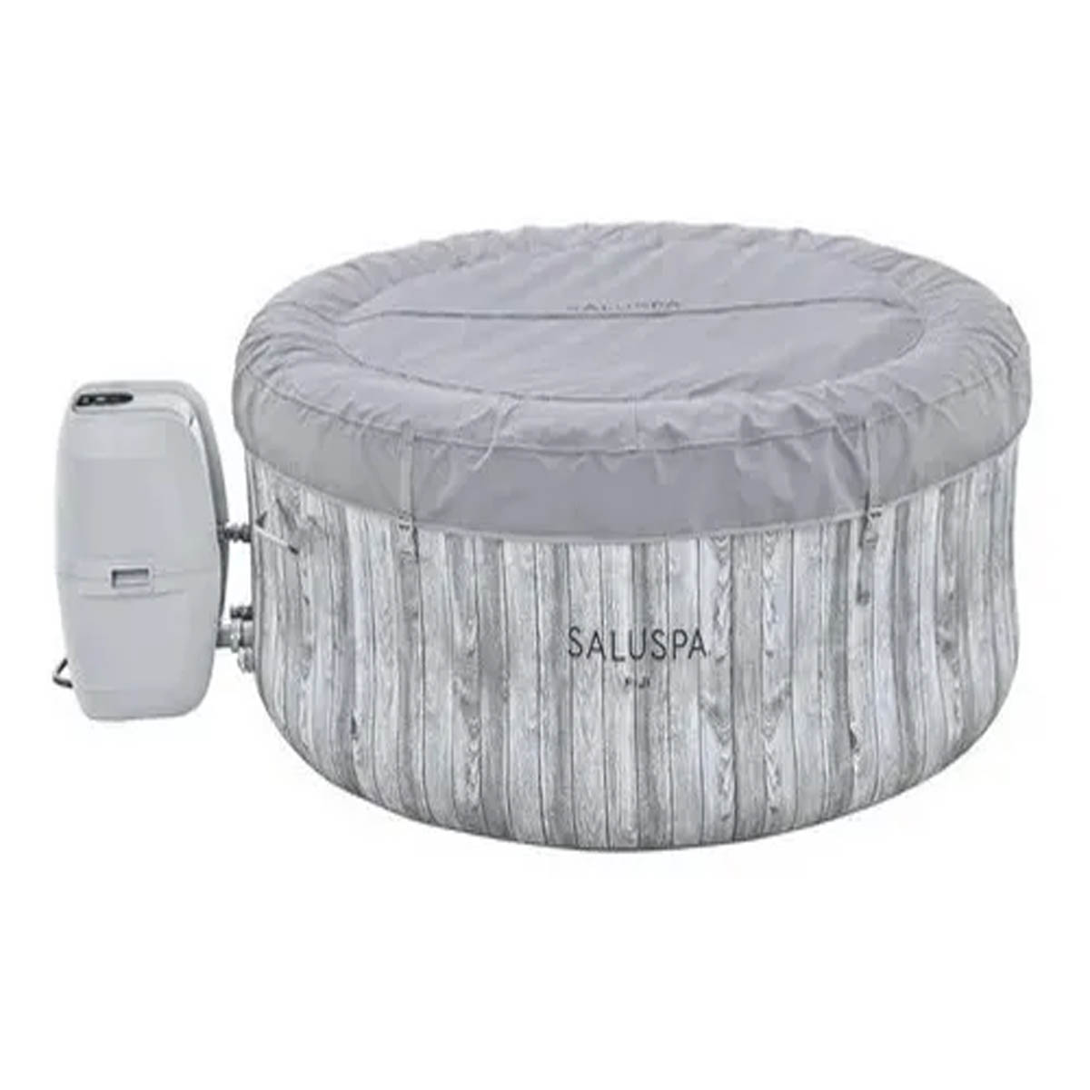 Sauna Spa FIJI AIRJET 1.80X66cm  2-4 PERSONAS Con Bomba Y Cubierta 669lts Gris 60086