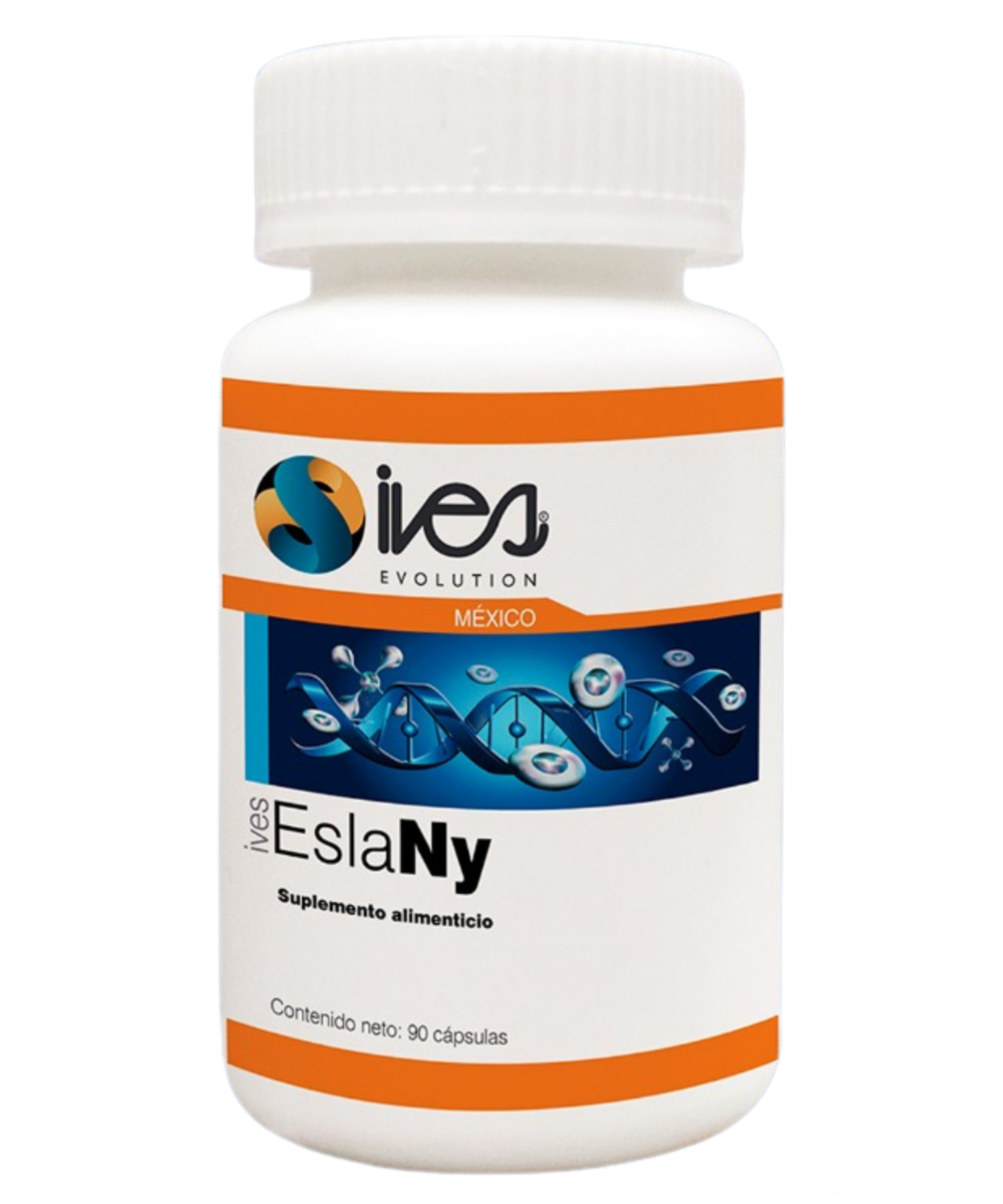 Eslany Ives México Alga espirulina Alcachofa Zarzaparrilla Chitosan 90 Cáps.