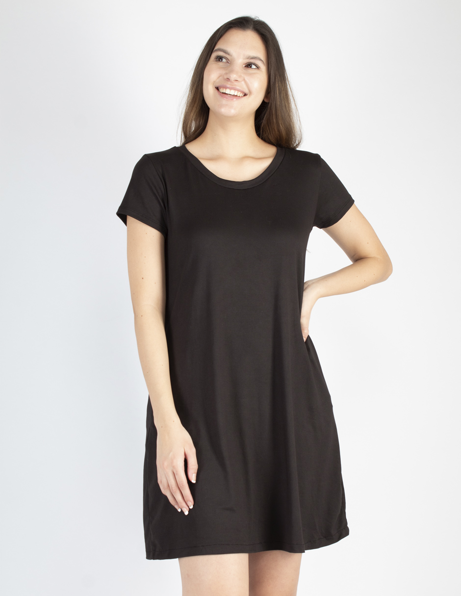 Vestido relajado arriba de la rodilla AMAD para dama 