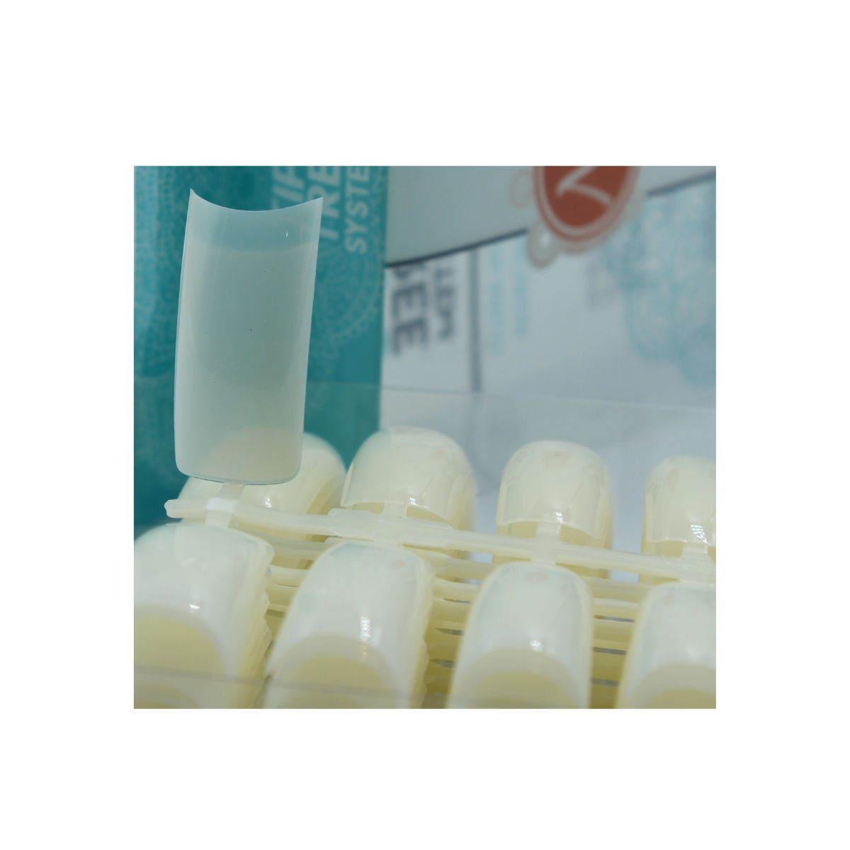 Mc Nails Tips Curva C 200 Piezas Natural