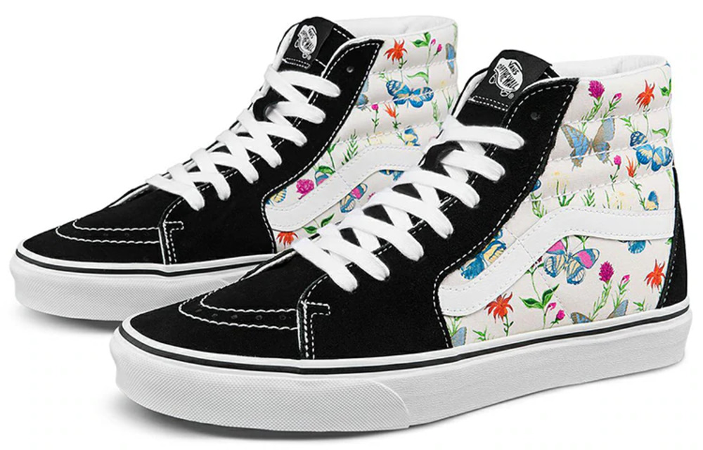 VANS TENIS BUTTERLFLY FLORAL MARSHMAL SK8-HI