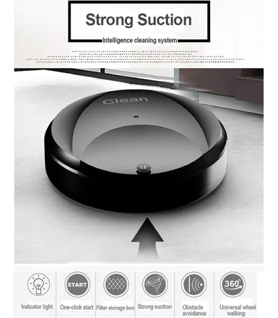 Aspiradora Robot Inteligente Smart Limpieza De Pisos