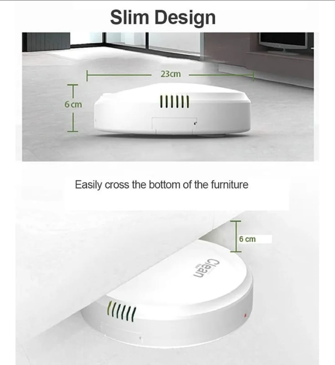 Aspiradora Robot Inteligente Smart Limpieza De Pisos