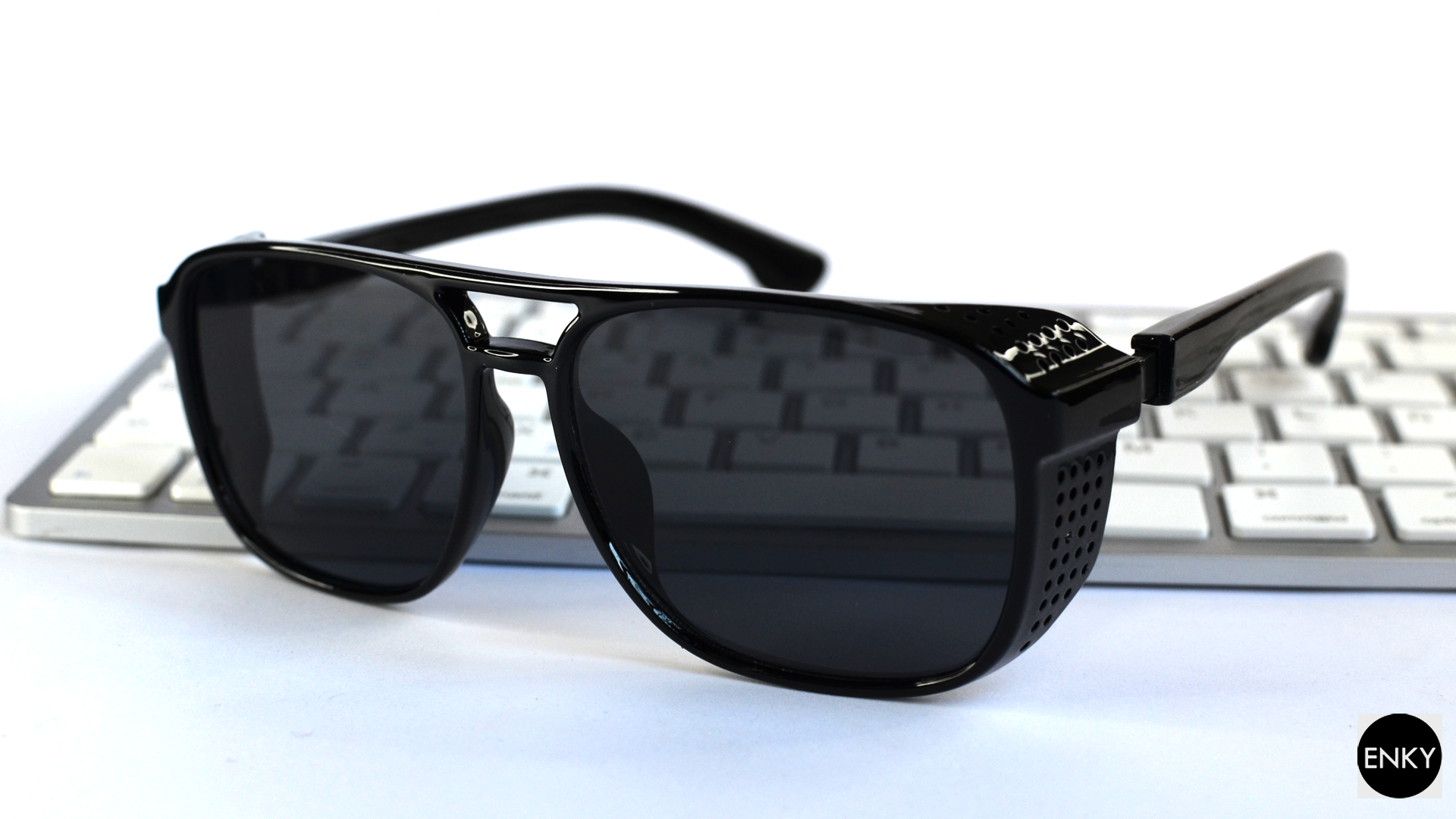 Lentes de sol estilo Steampunk Clásico Elegante Unisex Con filtro uv400 