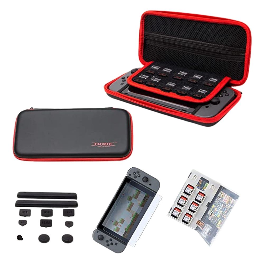 Kit de protección Nintendo switch 1.1 Gadgets & Fun Estuche para nintendo switch