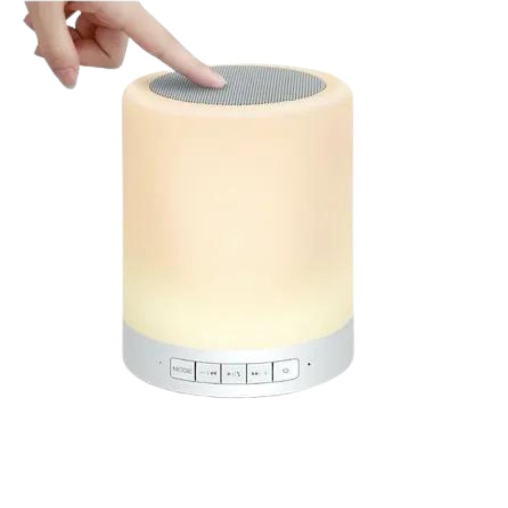 Bocina lámpara bluetooth touch Gadgets & Fun Bocina inalambrica con luz led RGB