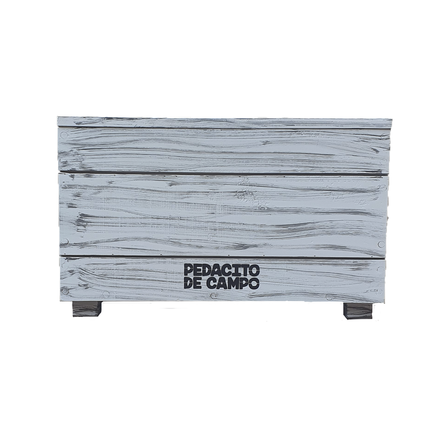 HUERTO BAJO MADERA 30X60 PEDACITO DE CAMPO + SEMILLAS BLANCO