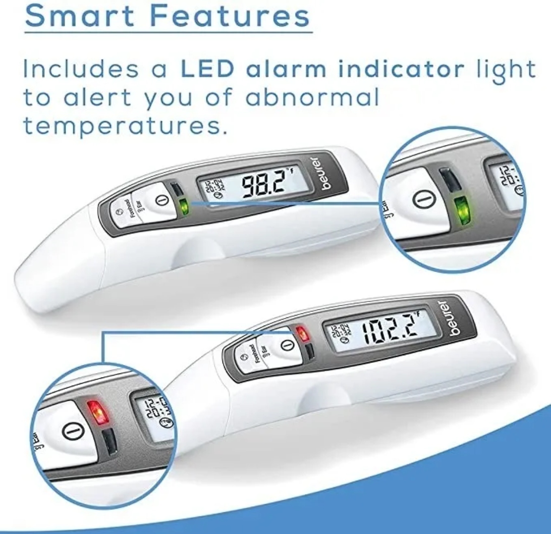 Infrarrojo Digital Corporal Medico De Frente Beurer Ft65