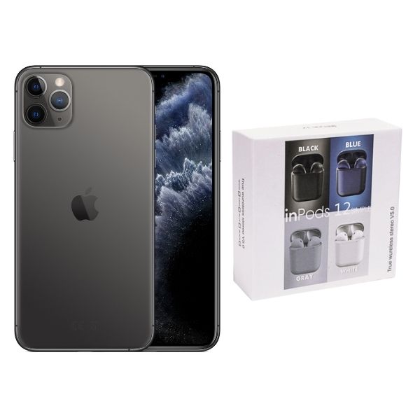 iPhone XS 256GB Reacondicionado Negro + Audífonos Genéricos Apple